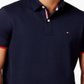 Tommy Hilfiger Men's Custom-Fit Cotton Polo Navy Size 2XL
