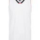 Ideology Men's  Sleeveless V Neck Classic Fit Tank Top  White Size Small
