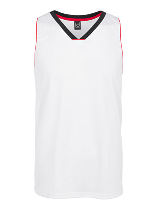 Ideology Men's  Sleeveless V Neck Classic Fit Tank Top  White Size Small