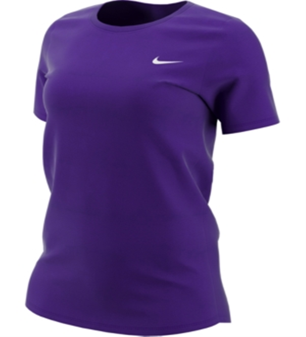Nike Women's Plus Size Dry Legend T-Shirt Purple Size 2X