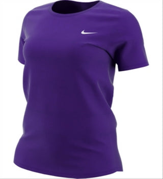 Nike Women's Plus Size Dry Legend T-Shirt Purple Size 2X