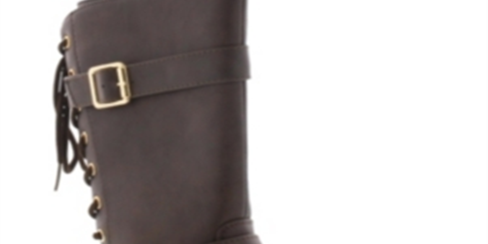 Diamond Girl Little & Big Girls Janice Lacey Boots -Honey  Size 2 M