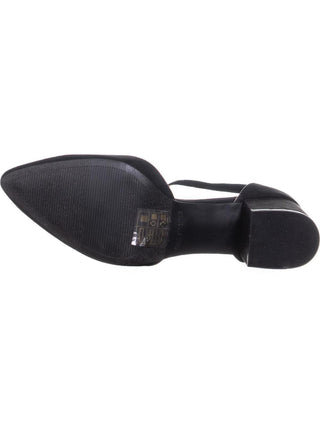 Call It Spring Women's Trivio Leather Closed Toe Ankle Strap Sandal Black Size 9