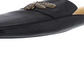 INC International Concepts Women's Faux Fur Embellished Loafer Black Size 9 M