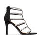 Material Girl Women's Raissa Embellished Dress Sandal Black 8M