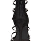 Material Girl Women's Raissa Embellished Dress Sandal Black 8M