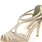 Material Girl Women's Raissa Embellished Dress Sandal Black 8M