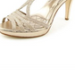 Material Girl Women's Raissa Embellished Dress Sandal Black 8M