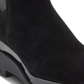 DKNY Women's Fabric Almond Toe Ankle Fashion Boots Black Size 7.5M
