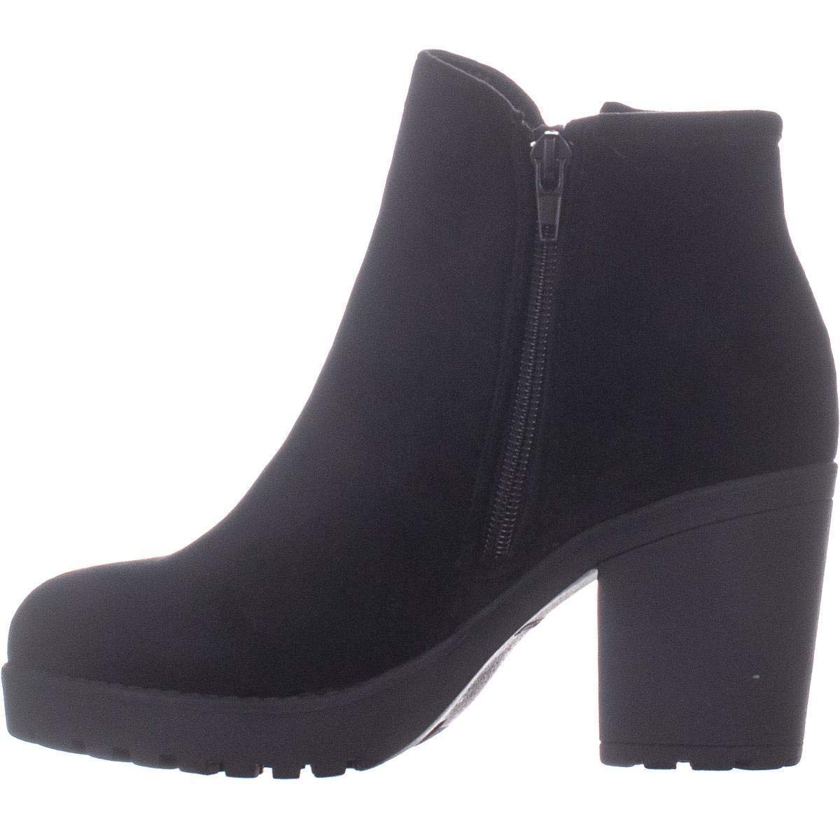 Call It Spring Womne's Jolles Lug Sole Ankle Boots Black Size 6 B