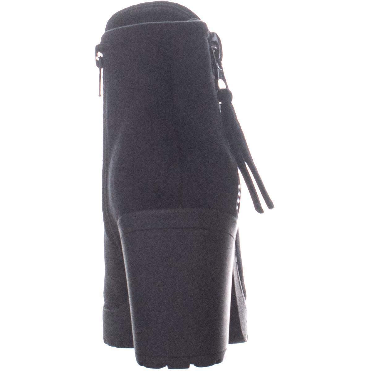 Call It Spring Womne's Jolles Lug Sole Ankle Boots Black Size 6 B