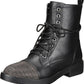 DV by Dolce Vita Women's XYLA Metal Toe Combat Boots Black Size 8 M