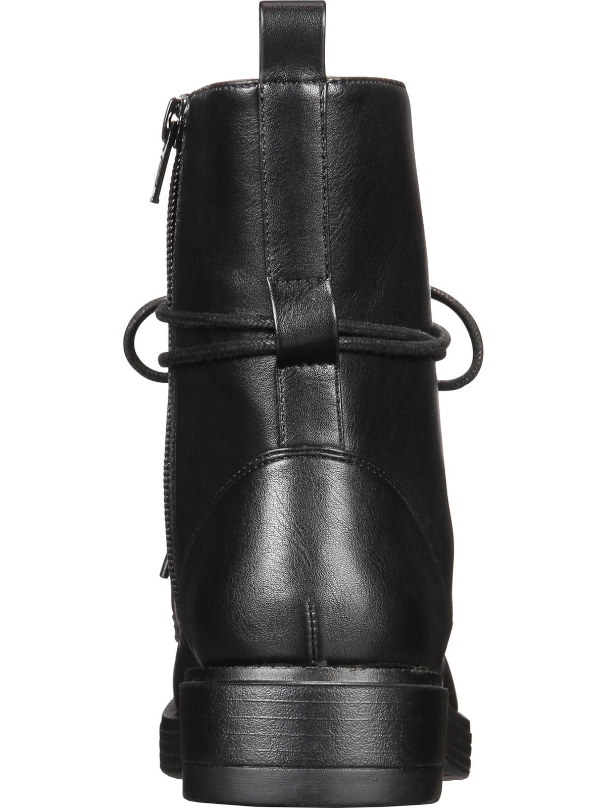 DV by Dolce Vita Women's XYLA Metal Toe Combat Boots Black Size 8 M