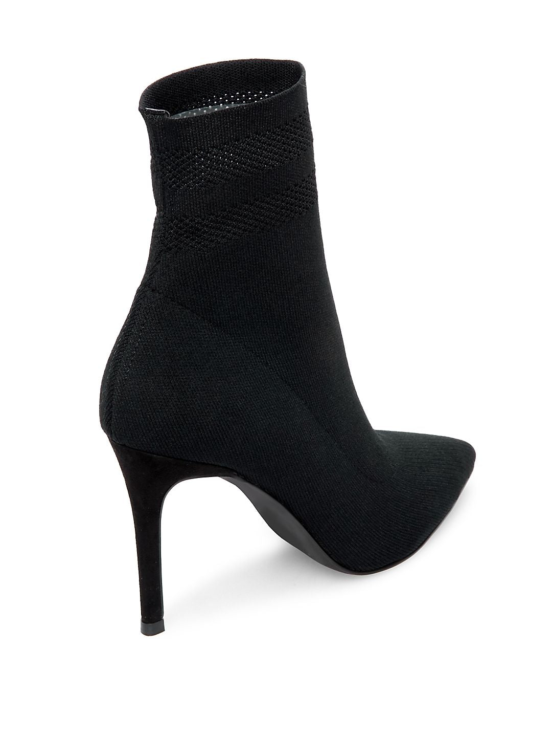 Steve Madden Women's Cookie Fabric Pointed Toe Black Size 7.5 M