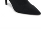 Steve Madden Women's Cookie Fabric Pointed Toe Black Size 7.5 M