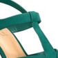 Thalia Sodi  Women's Verrda Platform Evening Sandal Emerald Micro 6M
