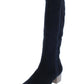 Style & Co. Women's Finnly Suede Almond Toe Mid-Calf Fashion Boots Black Size 6.5 M