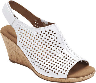 Rockport Women's  Briah Perf Sling White Size -9.5W