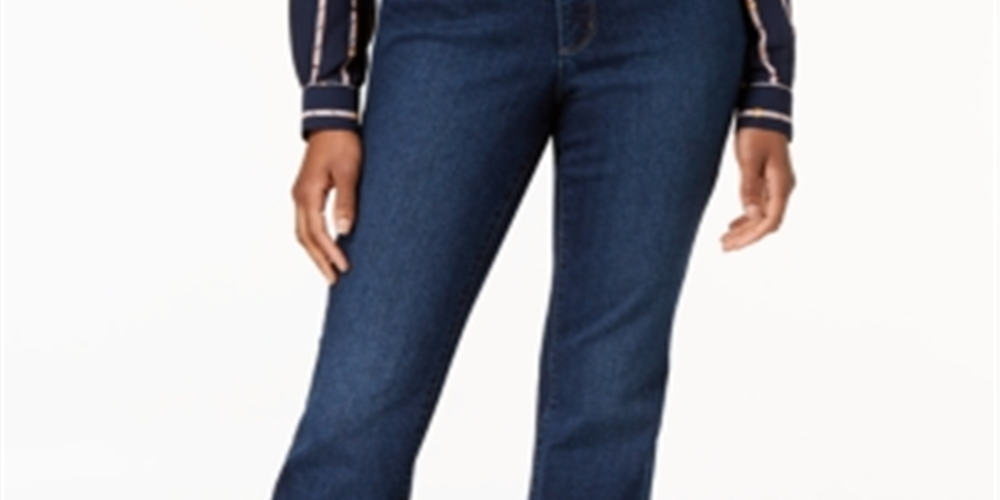 Charter Club Women's  Prescott Bootcut Jeans  Blue Size 6 -