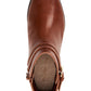 Charter Club Women's Jaimee Microsuede Strapped Booties Brown Size 9 W