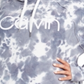 Calvin Klein Women's  Plus Size Tie-Dyed Active Hood Steel Combo 3X