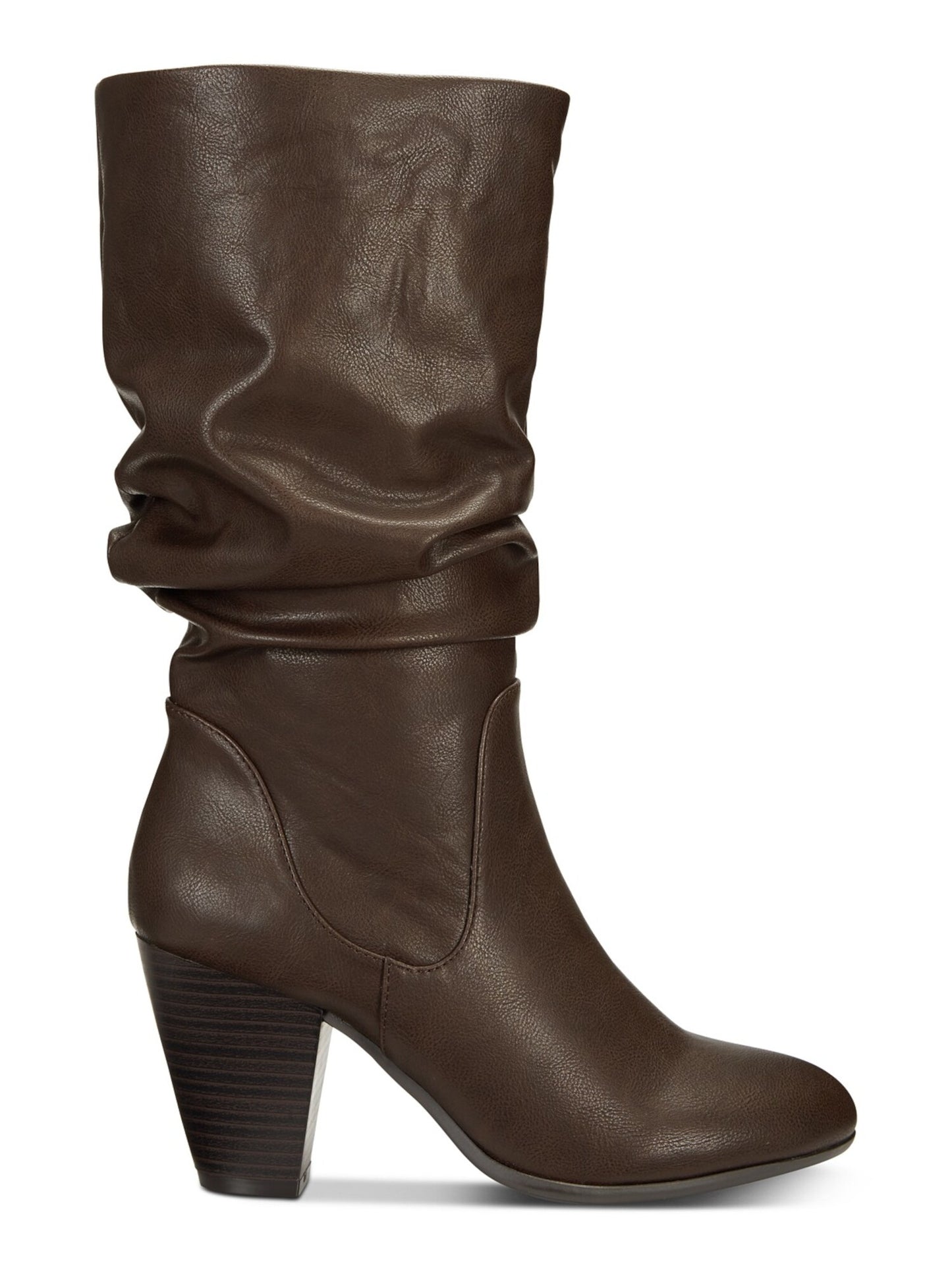 Esprit Women's Oliana Memory-Foam Mid-Shaft B Dark Brown Size 8M