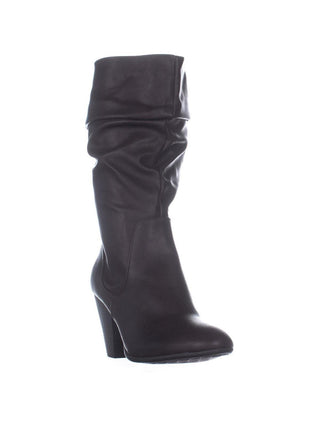 Esprit Women's Oliana Memory-Foam Mid-Shaft B Dark Brown Size 8M