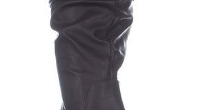 Esprit Women's Oliana Memory-Foam Mid-Shaft B Dark Brown Size 8M