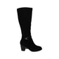 Giani Bernini Women's Almond Toe Knee High Fashion Boots Black Size 7 M