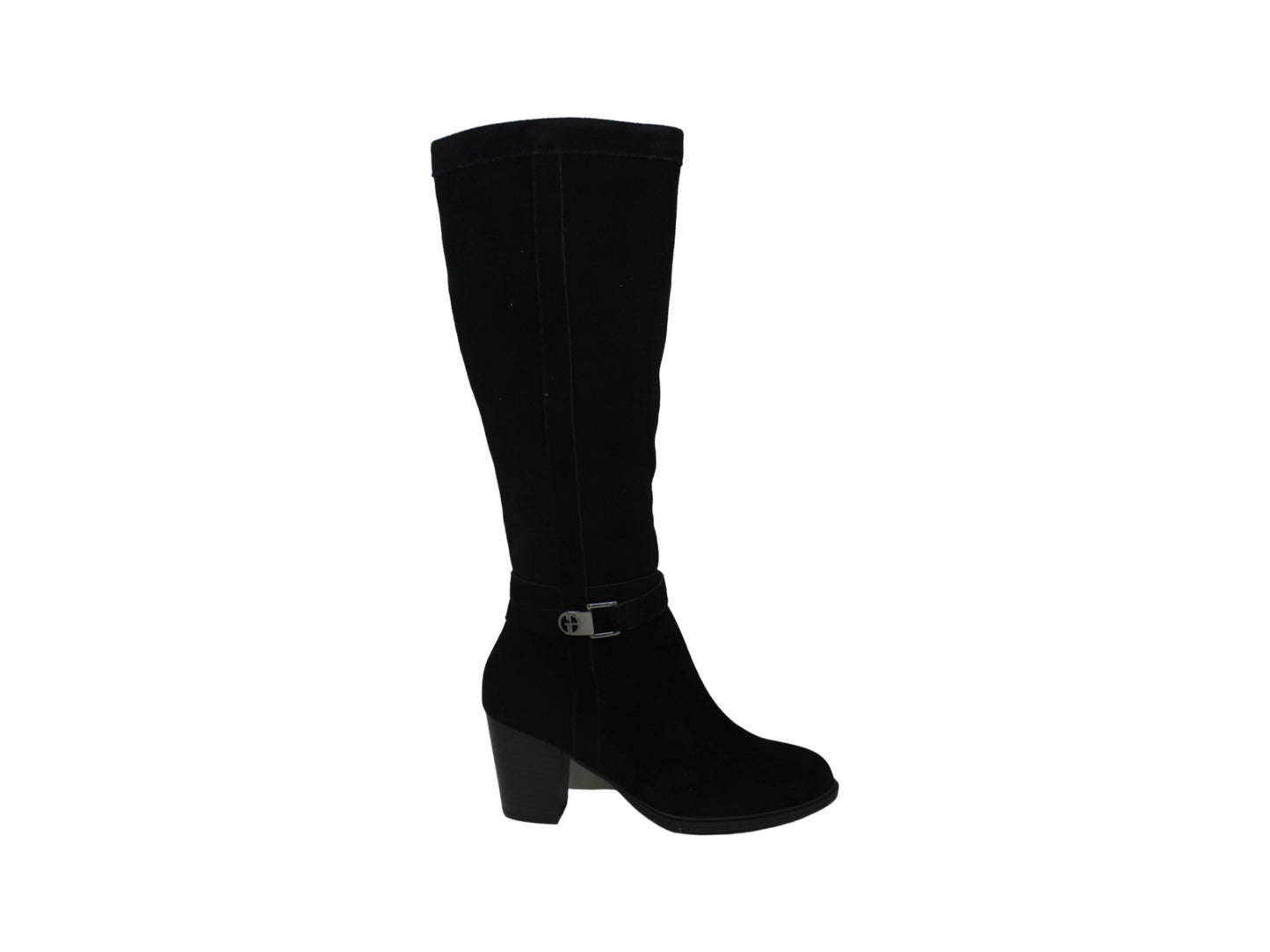 Giani Bernini Women's Almond Toe Knee High Fashion Boots Black Size 7 M