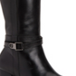 Giani Bernini Women's Almond Toe Knee High Fashion Boots Black Size 7 M