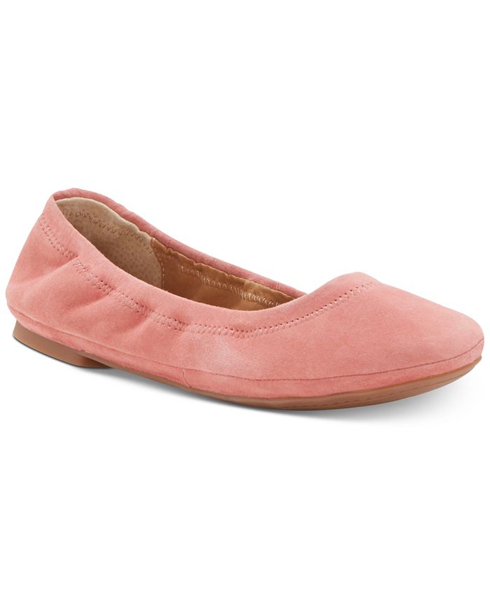 Lucky Brand Women's Emmie Ballet Flat Pink Size 8 M
