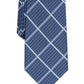 Perry Ellis Men's Ramsey Geo Grid Tie Blue One Size