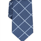 Perry Ellis Men's Ramsey Geo Grid Tie Blue One Size