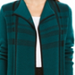 Charter Club Women's Petite Open-Front Cardigan  Balsam Green Size Petite M