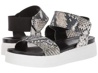 Franco Sarto Women's Sandals Kana Leather Sandal  Brown Size 8.5 M