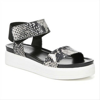 Franco Sarto Women's Sandals Kana Leather Sandal  Brown Size 8.5 M