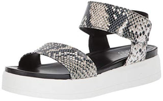 Franco Sarto Women's Sandals Kana Leather Sandal  Brown Size 8.5 M