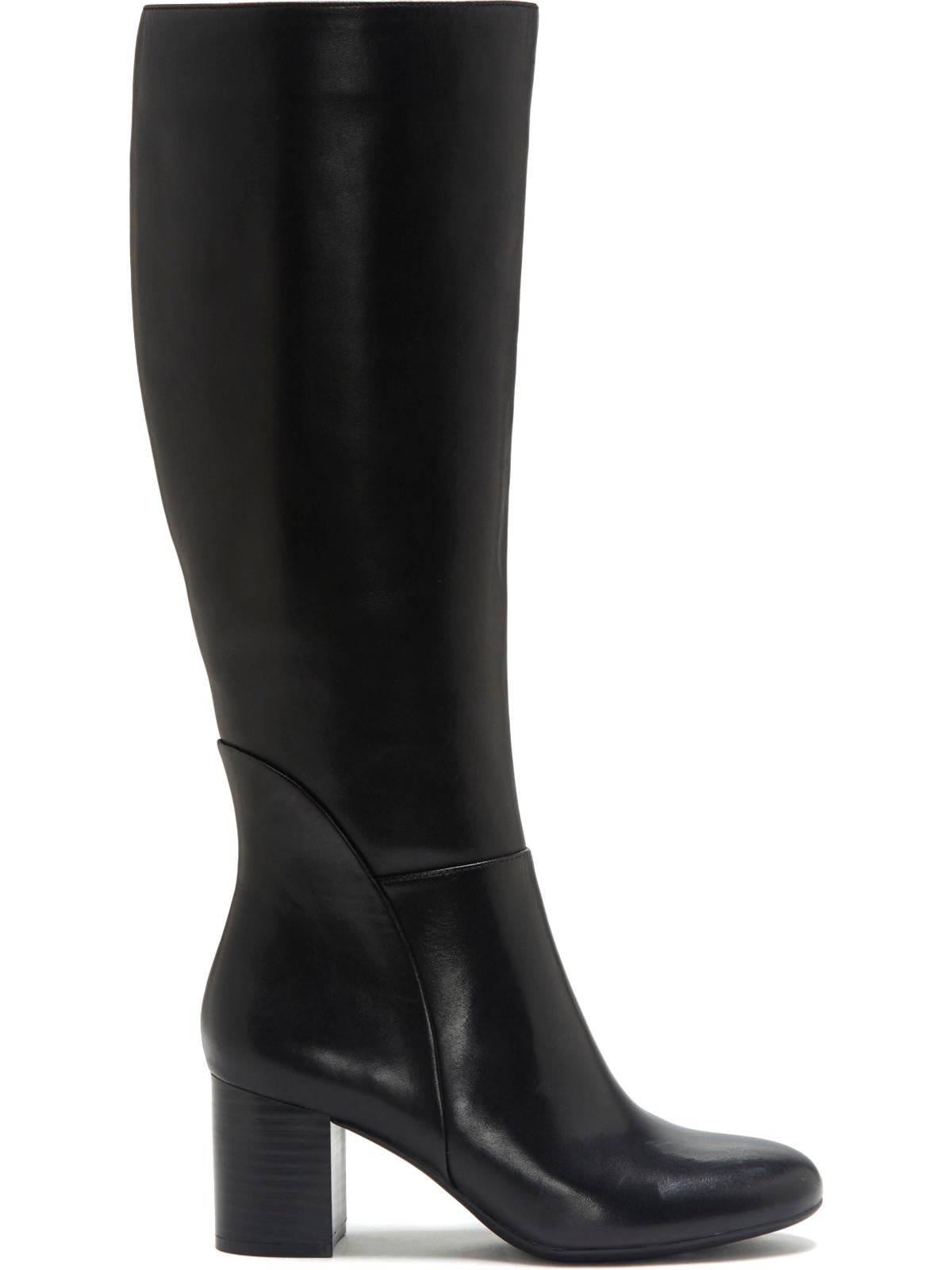 INC Women's Radella Wide Calf Knee-High Boots Black Size 9M