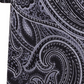 Michael Kors Men's Neck Tie Silk Paisley -Black One Size
