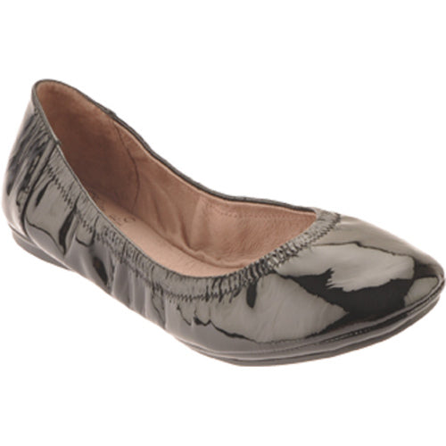 Vince Camuto Women's Ellen Patent Leather Round-Toe Ballet Flats Black Size 8 M