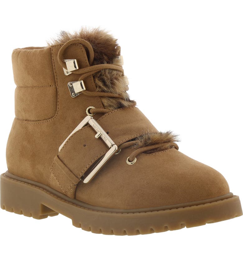 Michael Kors Little & Big Girls Medline Reina Boots -Tan Size 1 M