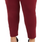 Alfani Women'sTummy Control Pull on Skinny Pants Red Size 26W