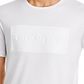 Karl Lagerfeld Paris Men's Embossed Logo Tee White Size M