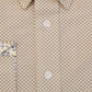 Nick Graham Men's Modern Fit Diamond Grid Shirt Yellow  Size 16.5X32X33