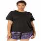 Nike Women's Plus Miler Short Sleeve Running Top Black Size 2X