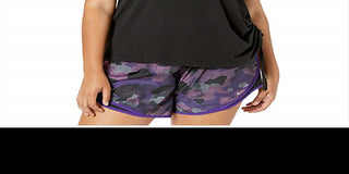 Nike Women's Plus Miler Short Sleeve Running Top Black Size 2X