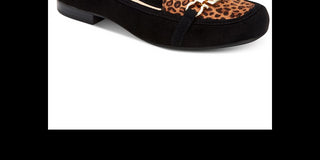 Charter Club Women's Alettee Square-Toe Loafers Shoes Black- Size 10 M