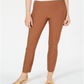 Charter Club Women's Chelsea Tummy Control Skinny Leg Ankle Pants Brown Size 8
