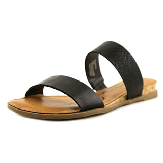 American Rag Women's Aeasten Open Toe Casual Slide Sandals Black Size 6.5 M